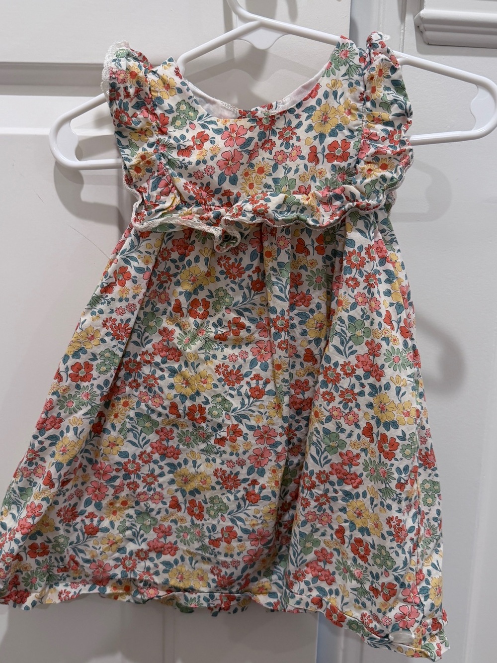Tartine et Chocolat Multicolor Floral Ruffle Dress